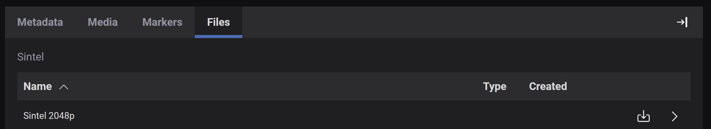 Show Files Tab With Only Video Files