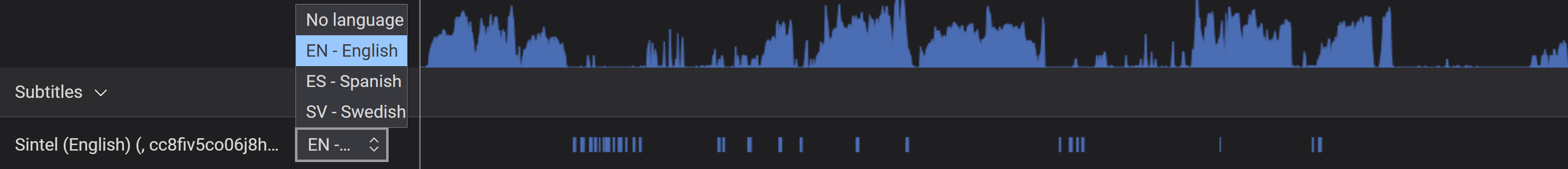 Timeline Set Languages